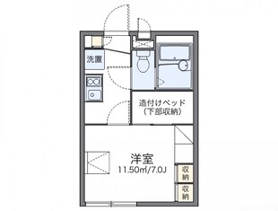 レオパレス府中東の物件間取画像